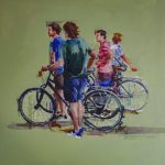 The cyclists